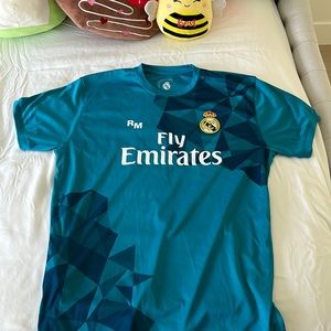 Fly Emirates Ronaldo Jersey Blue